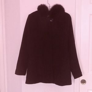 Lambs wool coat